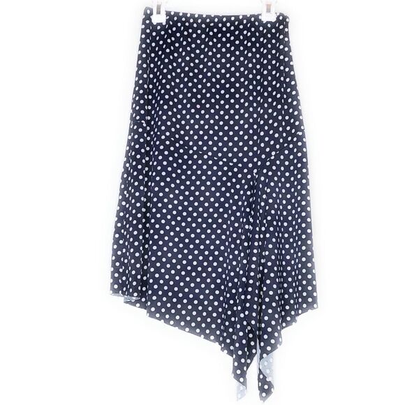 Rebound‎ LA Asymmetrical Skirt Polka Dot - Picture 1 of 8